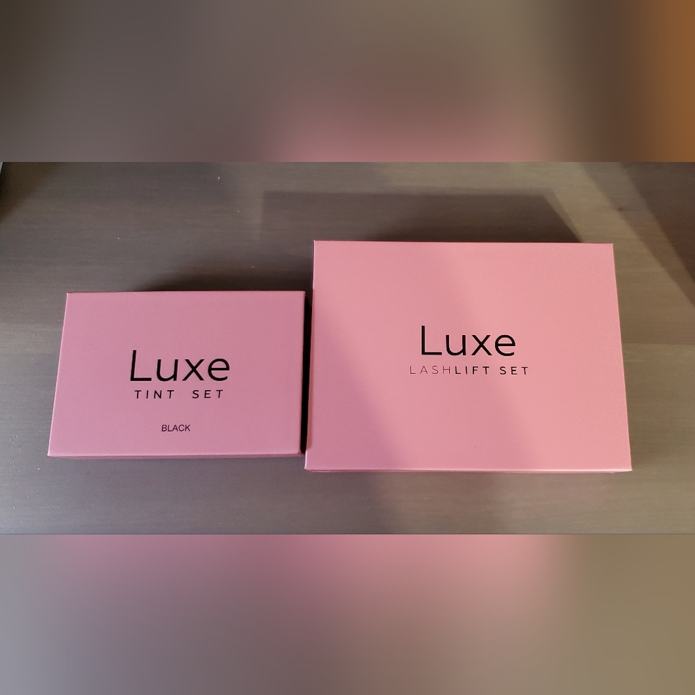 Luxe Tint and Lashlift Set in Pink